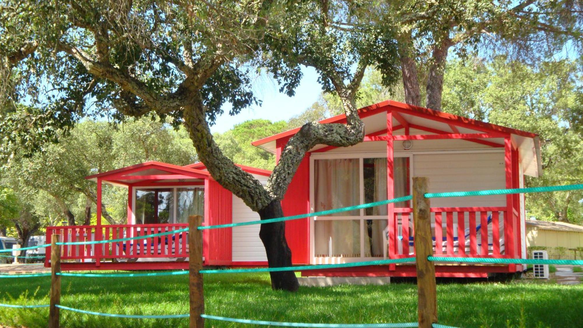 Parque De Campismo Orbitur Montargil Hotel Buitenkant foto